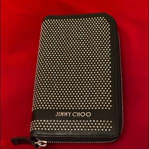 SOLD!! Jimmy Choo Black Leather studded Pippa